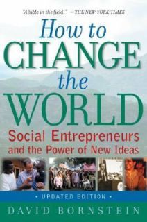   and the Power of New Ideas by David Bornstein 2007, Paperback