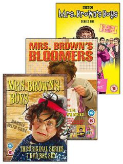 MRS BROWNS BOYS COMPLETE 10 DVD COLLECTION SET   RTE PARTS 1   8 