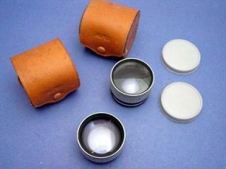 Alpex Auxiliary Lenses   Series VI (44mm)   Telephoto and Wide Angle
