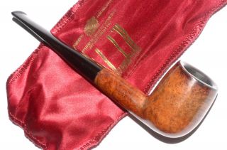 1974 DUNHILL ROOT BRIAR 251 BILLIARD pipe w./ Replacement Stem * 100% 