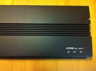 Alpine 3545 2/1 Channel Bridgeable Car Audio Amplifier 500W Amp Old 