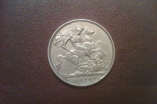 1890 Victoria D.G. Britt Reg FD Silver Coin