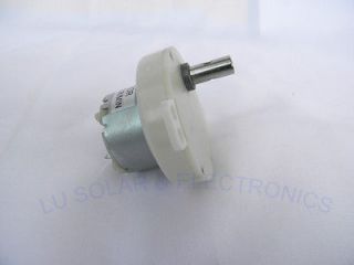 DC MOTOR 12V 10RPM Geared Brush Motor STOCK for Project Model Low 