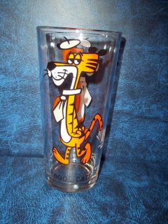 VINTAGE 1973 Pepsi Collector Series Cool Cat 6 1/4 Drinking Glass