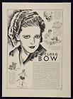 1933 Clara Bow Clive Brook Actor Silent Movie Film Star Screen 