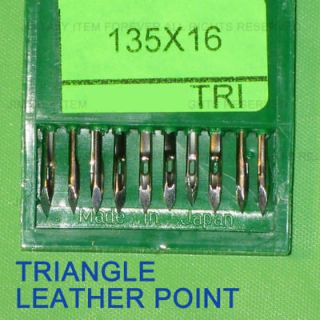 needle sewing leather
