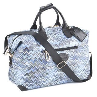 MISSONI LIMITED EDITION FOR BRICS TRAVEL BAG IN LEATHER BIO20203 