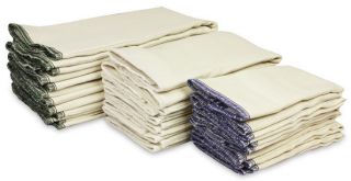 Bumkins Cotton Prefold Coth Diapers All Sizes Preemie, Infant, Premium 
