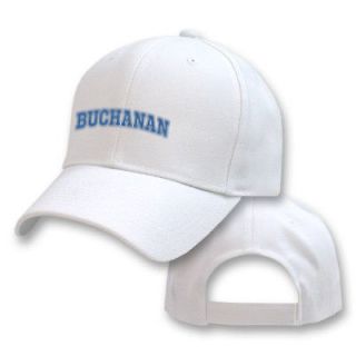 COLLEGIATE BUCHANAN FAMILY NAME EMBROIDERED EMBROIDERY SPORT BASEBALL 
