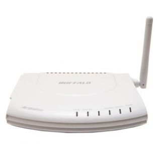 Buffalo Technology WHR G125 125 Mbps 4 Port 10 100 Wireless G Router 