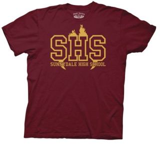 Buffy The Vampire Slayer SHS Sunnydale High School Logo T Shirt, NEW 