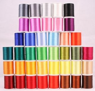 NEW LARGE POLY MACHINE EMBROIDERY THREADS 40WT FOR BROTHER SE270D 