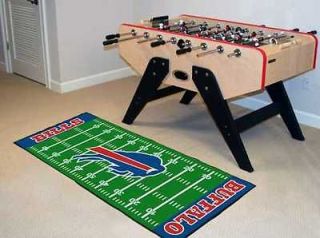 Buffalo Bills NFL 29 x 72 Football Field Runner Area Rug Floor Mat 