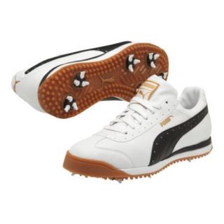 Puma PG Roma Golf Shoes White/Black