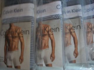 Calvin Klein #U2666 NEW COLORS Cotton Stretch 2 Pack Boxer Brief S/M 
