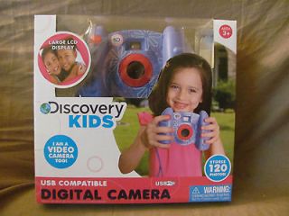   IN BOX DISCOVERY KIDS PURPLE USB DIGITAL/VIDEO CAMERA (GIRLS GIFT