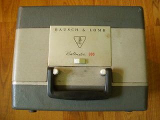 Newly listed BAUSCH & LOMB vintage 35mm slide projector BALOMATIC 300 