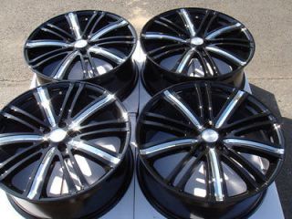 17 5x115 Black Effect Wheels Cadillac DTS Seville Pontiac Grand Prix 5 
