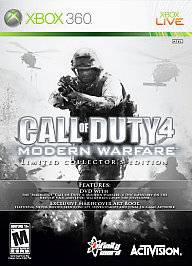 Call of Duty 4 Modern Warfare Limited Collectors Edition Xbox 360 