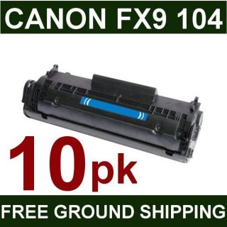 10PK Canon 104 FX9 FX10 Toner for Canon imageCLASS MF4150 MF4270 