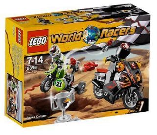 LEGO World Racers Snake Canyon SET 8896 BRAND NEW MINT  MSIB RETIRED