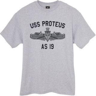 US USN Navy USS Proteus AS 19 Submarine Tender T Shirt