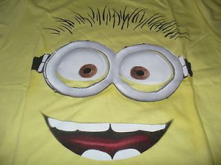 Despicable Me Mens Yellow T Shirt Size XL