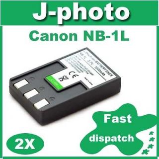 2X Battery NB 1L NB 1LH for Canon PowerShot S500 S400 S230 S410 IXUS 
