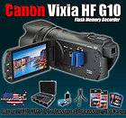  Canon Vixia HF G10 HFG10 32GB Flash Memory Camcorder Starter Kit Pro 