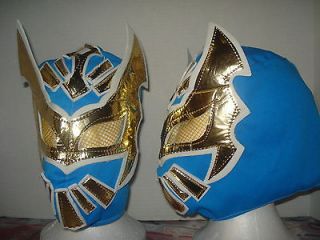 BLUE KIDS SIN CARA Wrestling Mask made in Mexico $10 Shipped U.S.A 