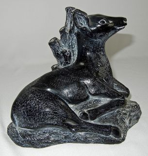 aardvark made in canada deer figurine from canada time left
