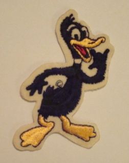 Vintage DAFFY DUCK Looney Tunes Cartoon Character Embroidered PATCH