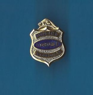 Shawinigan Quebec Police Constable Mini Badge Lapel Hat Pin