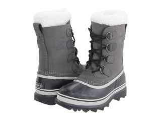 Sorel Caribou Insulated Waterproof Snow Winter Boot Shale Grey Suede 