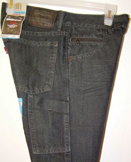  Boys Skinny Jeans 14 Regular 27 X 27 Carpenter Black Pirate Jeans NEW