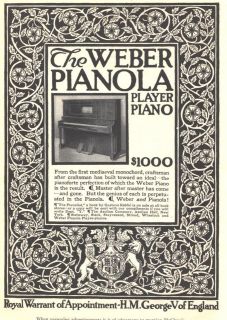 weber piano in Musical Instruments & Gear