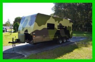 2005 Forest River FLAGSTAFF Camouflage Hunting Trailer RV Camper No 
