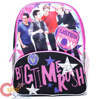   Rush School Backpack 16 Large Bag Kendall James Carlos Logan  Pink