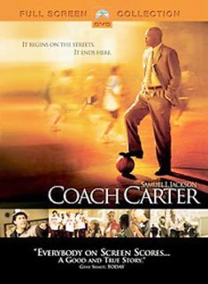 Coach Carter DVD, 2005, Full Screen Collection