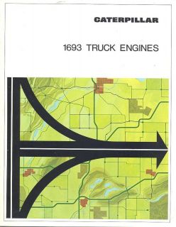 Equipment Brochure   Caterpillar   1693   Truck Engine (EB517)