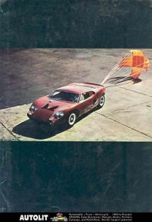 1968 Fiberfab Avenger GT15 VW Corvair Kit Car Brochure