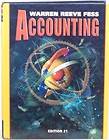 Accounting by Philip E. Fess, Carl S. Warren and James M. Reeve (2004 