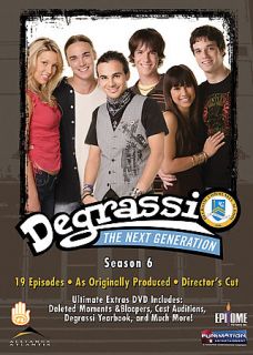 Degrassi The Next Generation   Season 6 DVD, 2009, 4 Disc Set, Reprice 