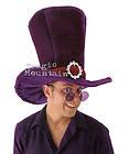 Alice In Wonderland MaD HaTTeR Madhatter Adult Giant Top HAT Purple 