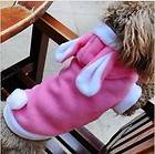   Pet/Dog/Cat Cute Rabbit Warm Pet Dog Clothes Coat Apparel S M L XL