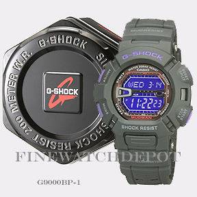 Authentic G Shock Black and Purple Digital Watch G9000BP 1