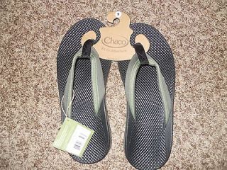 Chaco flip flops sandals green mens size 9 BRAND NEW with tags