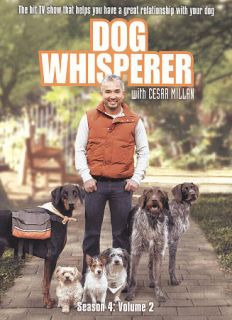 Dog Whisperer with Cesar Millan Season 4, Vol. 2 DVD, 2010, 5 Disc Set 