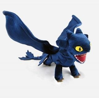 Movie How To Train Your Dragon Character NIGHT FURY Toothless Plush 