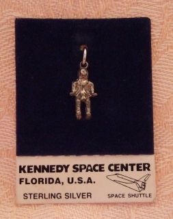 Vintage KENNEDY SPACE CENTER ~ NASA APOLLO ASTRONAUT NOS Sterling 
